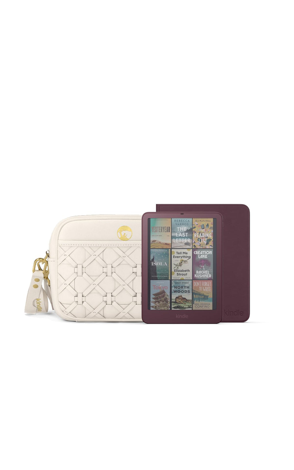 Amazon Kindle Colorsoft Bundle: Includes, Kindle Colorsoft Signature Edition 32GB | Fig, Page Turn Cover | Fig & Sling Bag | Dune
