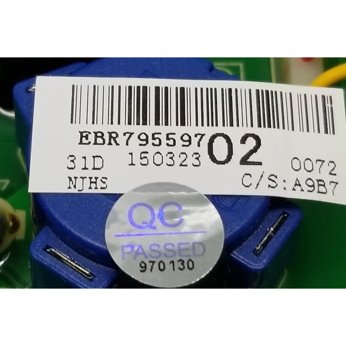 Replacement for Washer Control EBR79505205 EBR79559702 1-Year Guarantee Free Shipping # Used compatible with Samsung EBR79505205 EBR79559702.
