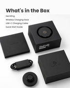 R1 Smart Ring, Health & Fitness Tracker with Sleep Monitor, Heart Rate & SpO2, Location Sharing, 5ATM, Waterproof Activity Ring, No Subscription