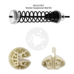 Washer Suspension Rod W11217817 Spring Damper,Compatible For Whirlpool