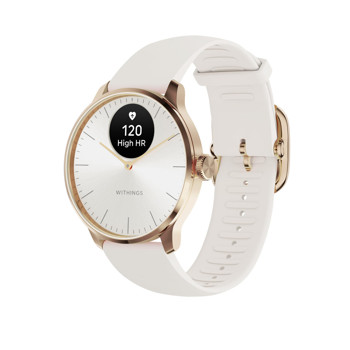 WITHINGS Scanwatch Light - Smart Watch, Heart Rate, Fitness Tracker, Black