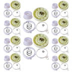 For W10721967 Washer Pulley Clutch Kit For Whirlpool W10006356 AP4514410 10-PACK
