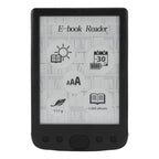 EBTOOLS 6 Inch E Reader, Large Touch Screen with 800x600 High Resolution, Adjustable Font Sizes, Text Highlighting, Paper Like Display, Supports PDF EPUB MOBI, Long Battery Life (8G)