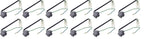 For 3355806, AP6008072, 520880, PS11741201 Washer Lid Switch- (12 Pack)