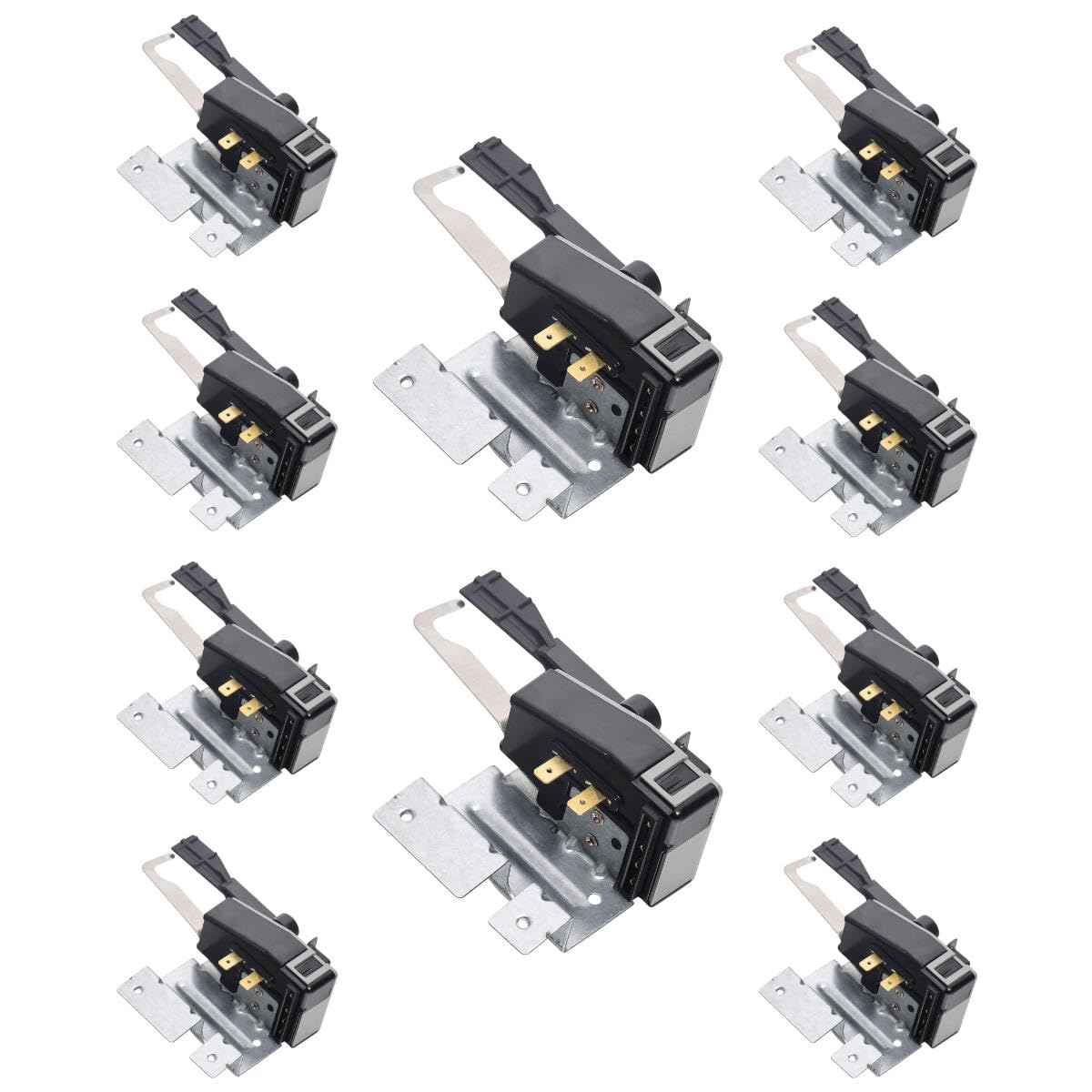 For 134101800 For Frigidaire Washer Lid Switch Lock Assembly 5303306138 10-PACK