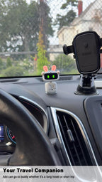 EMOPET Aibi Pocket Pet - Wearable Robot | ChatGPT Powered AI Companion with Voice Commands, Emotional Interaction, Singing & Dancing | Magnetically Attaches to Anywhere | Ultra Portable