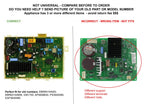 EBR64144908 CKD144908X compatible with LG Washer Main Power Control Board fits old number EBR64144908