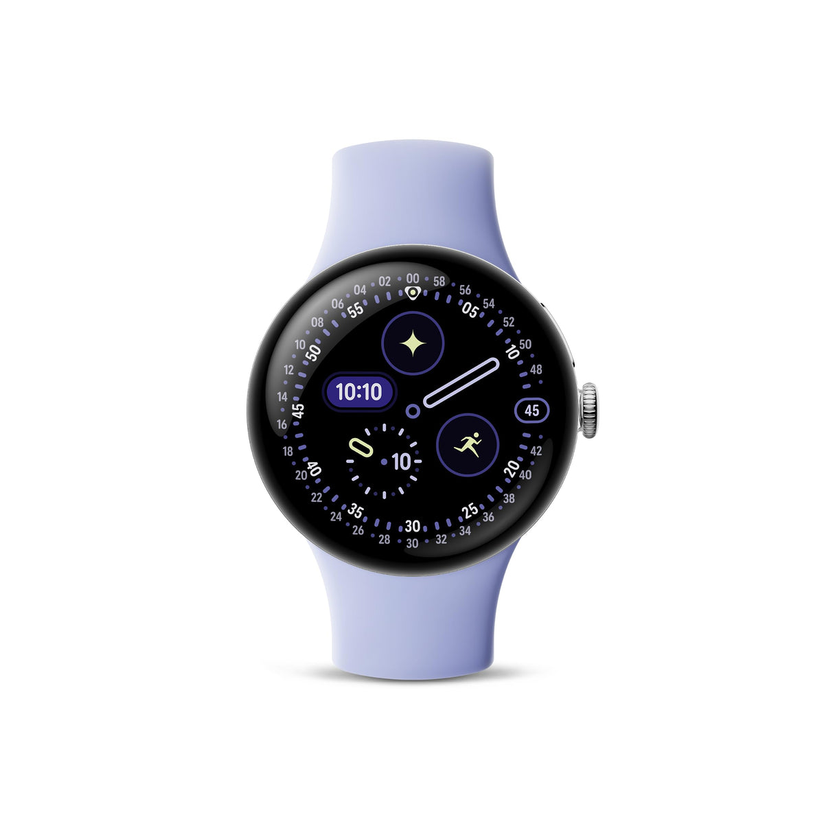 Google Pixel Watch 4 (45mm) - Smartwatch - Moonstone Active Band - Wi-Fi