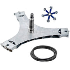Washer Flange Shaft Assembly Kit DC97-16509B with DC60-40137A Bolts and DC69-00804A Gasket Compatible with Samsung