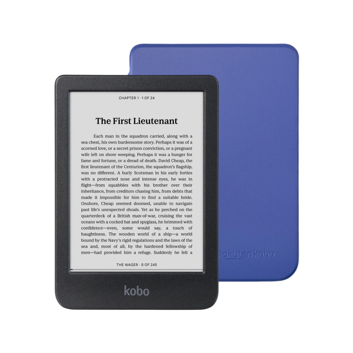 Kobo Clara BW eReader with Case Bundle (Candy Pink SleepCover, Case Bundle)