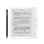 Kobo Libra Colour eReader (White with Stylus), 7” Glare-Free Colour E Ink Kaleido™ 3 Display, Dark Mode Option, Audiobooks, Waterproof