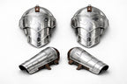 Medieval Knight Etching Steel Pauldrons Armour Shoulder with Bracers Wearable Battle Warrior LARP, Cosplay & Reenactment Halloween Costume