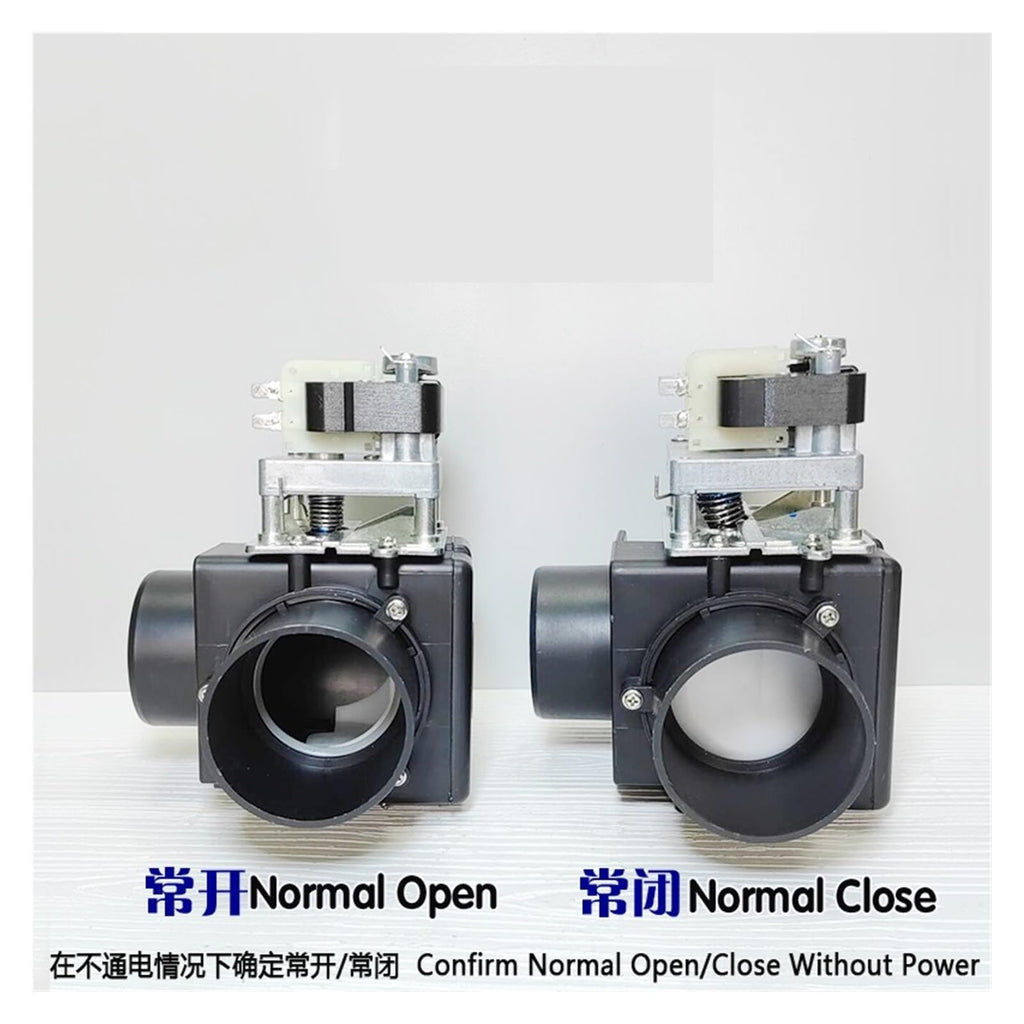 Alley 2inch 90degree Drain Valve Compatible for Speed Queen Washer 209/00463/00(Normal Close 110V)