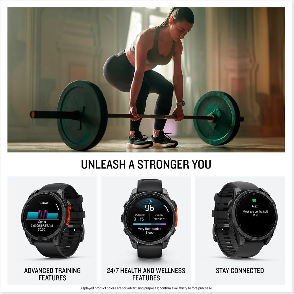 Garmin fēnix® 8, 47mm, Black
