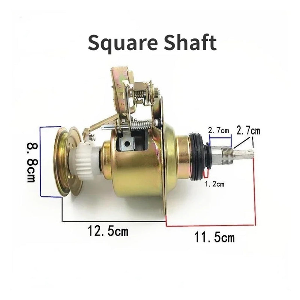 1PC Washing Machine Clutch Assembly 11 Teeth Square Shaft Bearing And For Reducer Parts(11 Teeth)