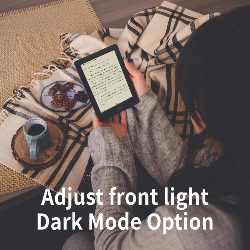 OBOOK6 eReader (64G), 6" 300ppi Glare-Free Display, Android, Adjusting Front Light, Long of Battery Life, Dark Mode Option, eBook Readers Devices
