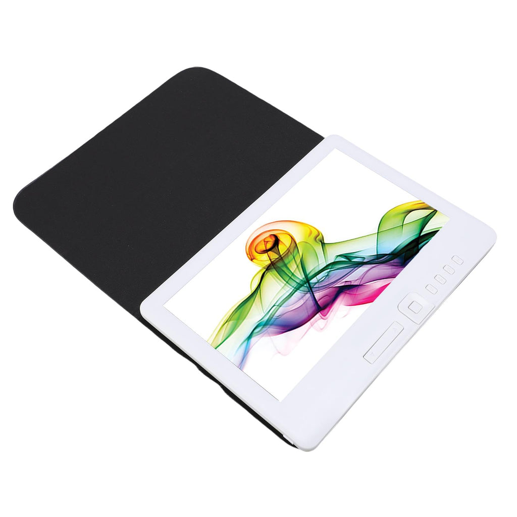 7 Inch E Reader, TFT LCD Screen with Adjustable Font & Brightness for Digital Reading & Multimedia, Includes Protective Case & Earphones (8G)