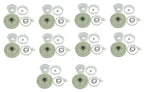 W10721967 Washer Pulley Clutch Kit for Whirlpool W10006356 AP4514410-10 Packs