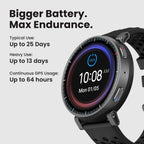 Amazfit Active Max Smart Watch, 1.5" AMOLED Display, GPS, iOS/Android
