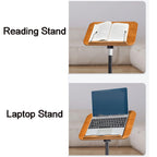 Adjustable 360° Reading Stand Versatile Support for Office & Kitchen Perfect for School Use 130cm Height Color1 Enhance Your Reading Experience!