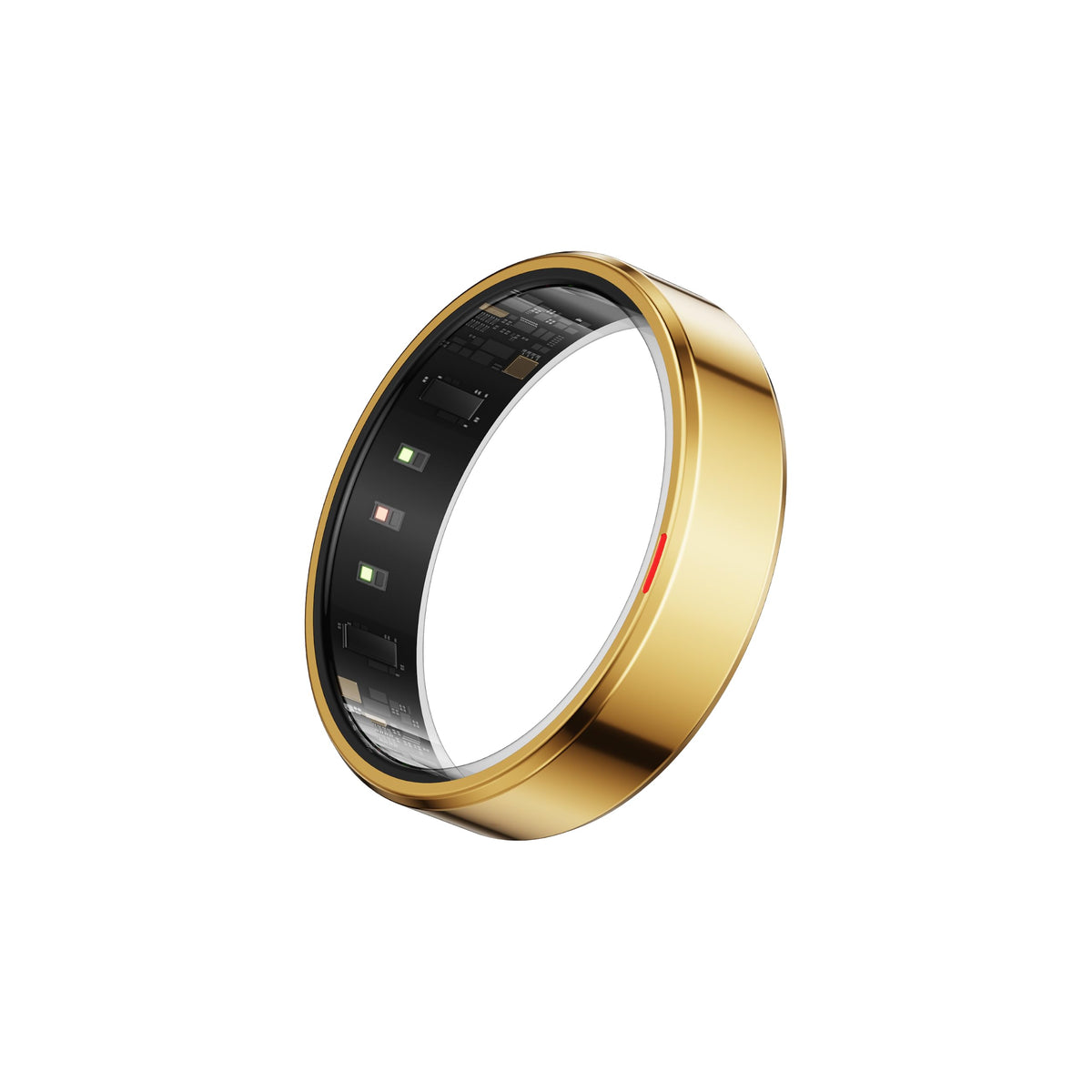 POBOVi Gen2 Titanium Smart Ring, Rosegold, Matte, Size 11