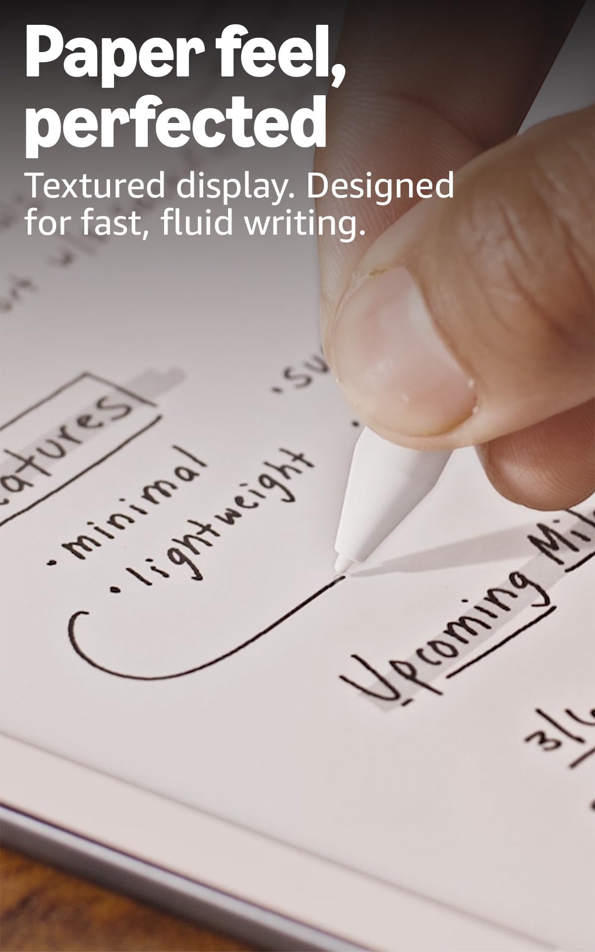 Amazon Kindle Scribe 64GB (newest model) — 11” display with front light, paper-like feel, and no distractions — Write in notebooks, docs, and books. Pen included - Graphite