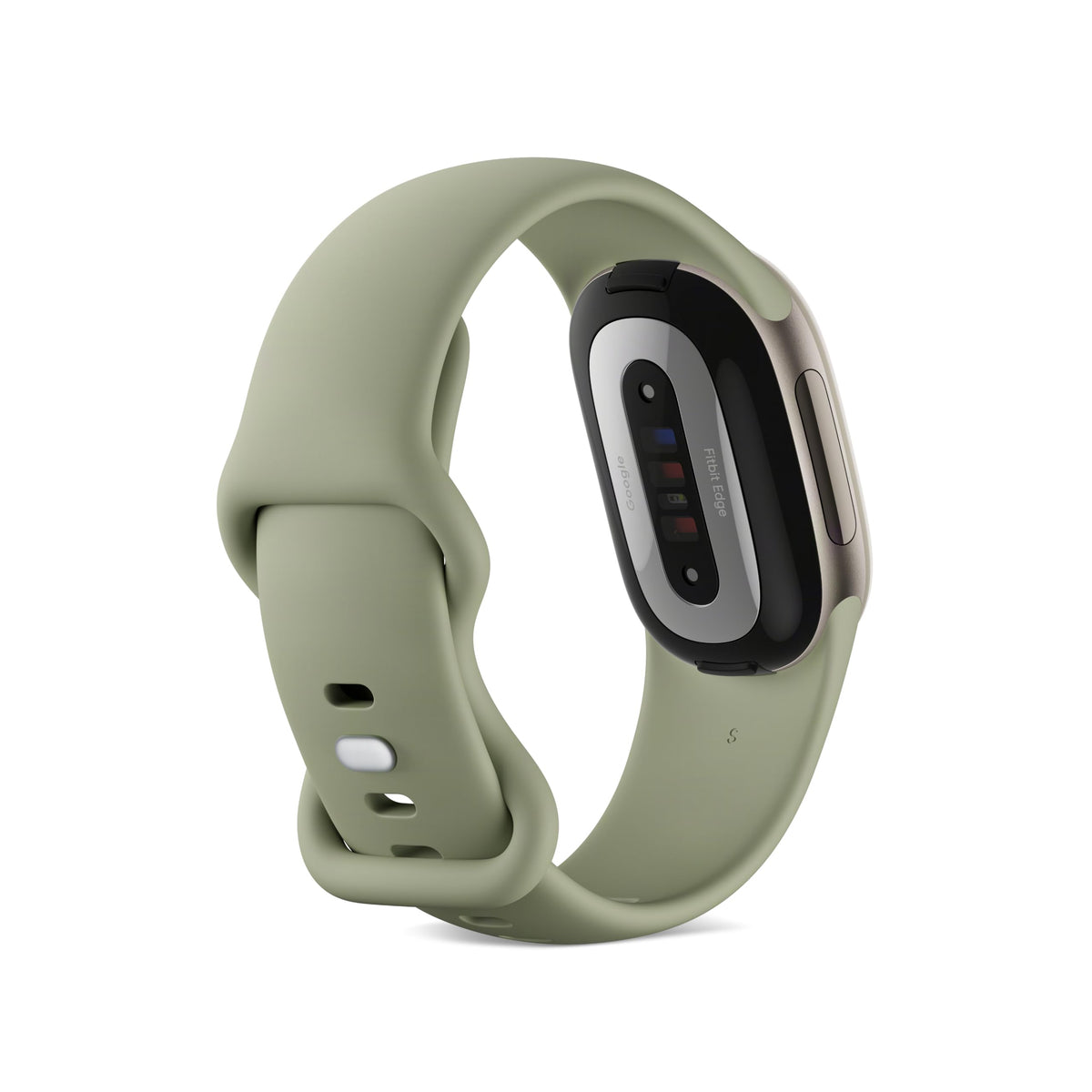 Google Fitbit Edge - Activity Tracker - Pyrite/Olive - Small & Large Band