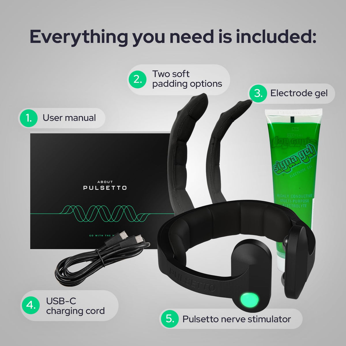 Pulsetto FIT (V2) Wellness Wearable – Relaxation, Sleep & Daily Wellness Support Device