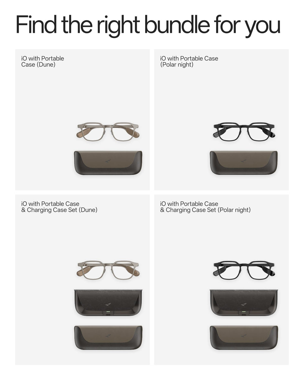 RayNeo iO Smart Glasses, 33g, AI Voice Recorder, Translation, Teleprompter