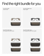 RayNeo iO Smart Glasses, 33g, AI Voice Recorder, Translation, Teleprompter