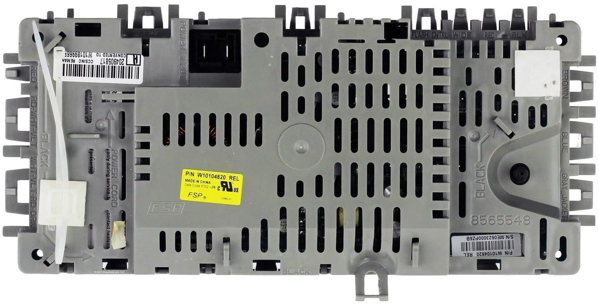 W10104820 for Whirlpool Washer Control Board