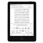 Hamwesh Ebook Reader, 6 Inch 300DPI Screen, Built in Reading Light, 4GB RAM 64GB Storage Expandable, Supports Formats, E Reader, E Book Device with Case for Reading Books and (White) (Black)