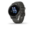 Garmin Venu 2S, Smaller-Sized GPS Smartwatch with Advanced Health Monitoring and Fitness Features, Rose Gold Bezel with White Case and Silicone Band, (010-02429-03) (Renewed)