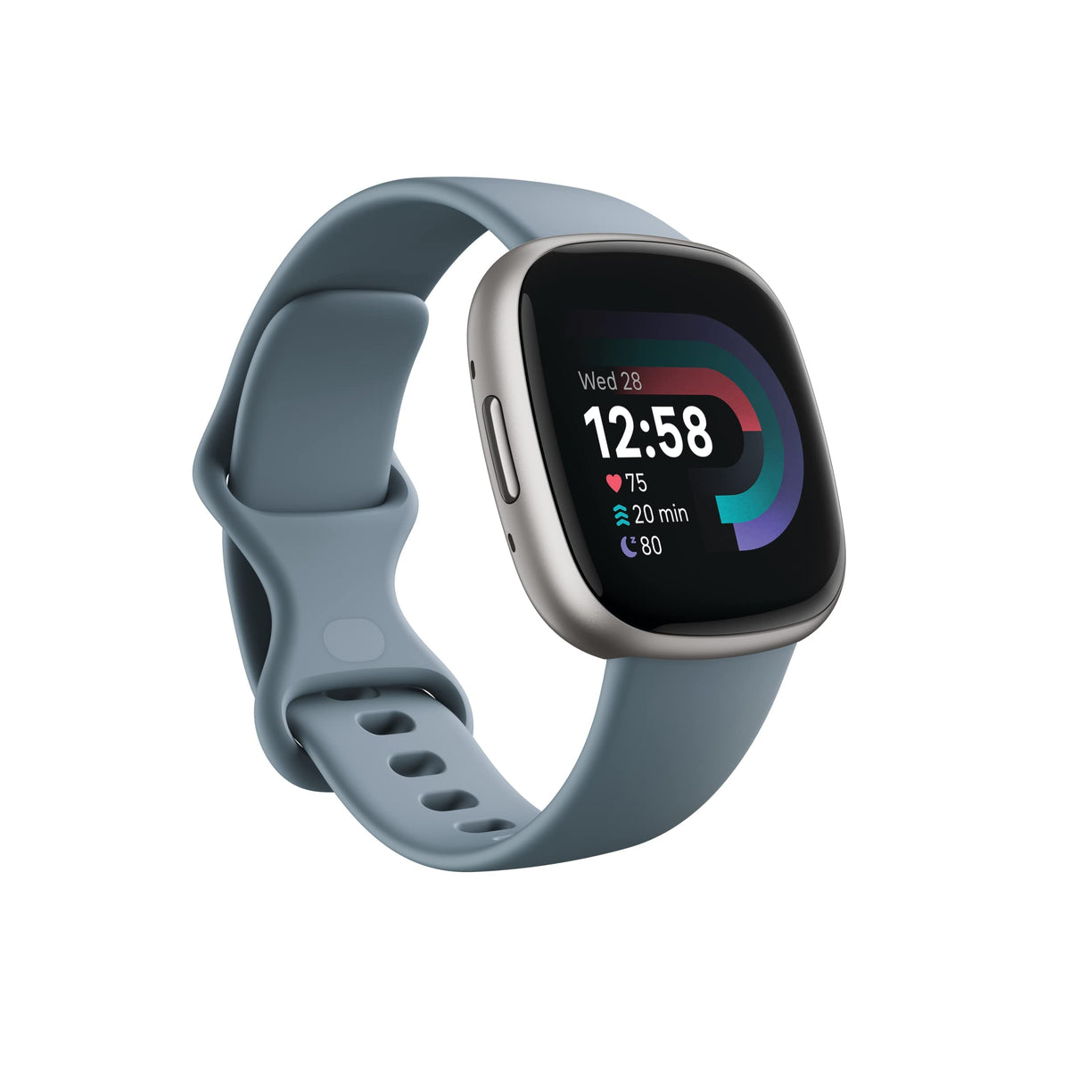 Google Fitbit Versa 4 Fitness Smartwatch - Pink Sand/Copper Rose