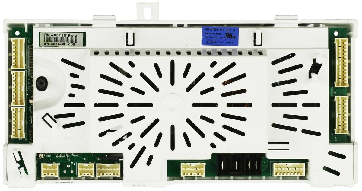 W10611617 for Whirlpool Washer Control Board