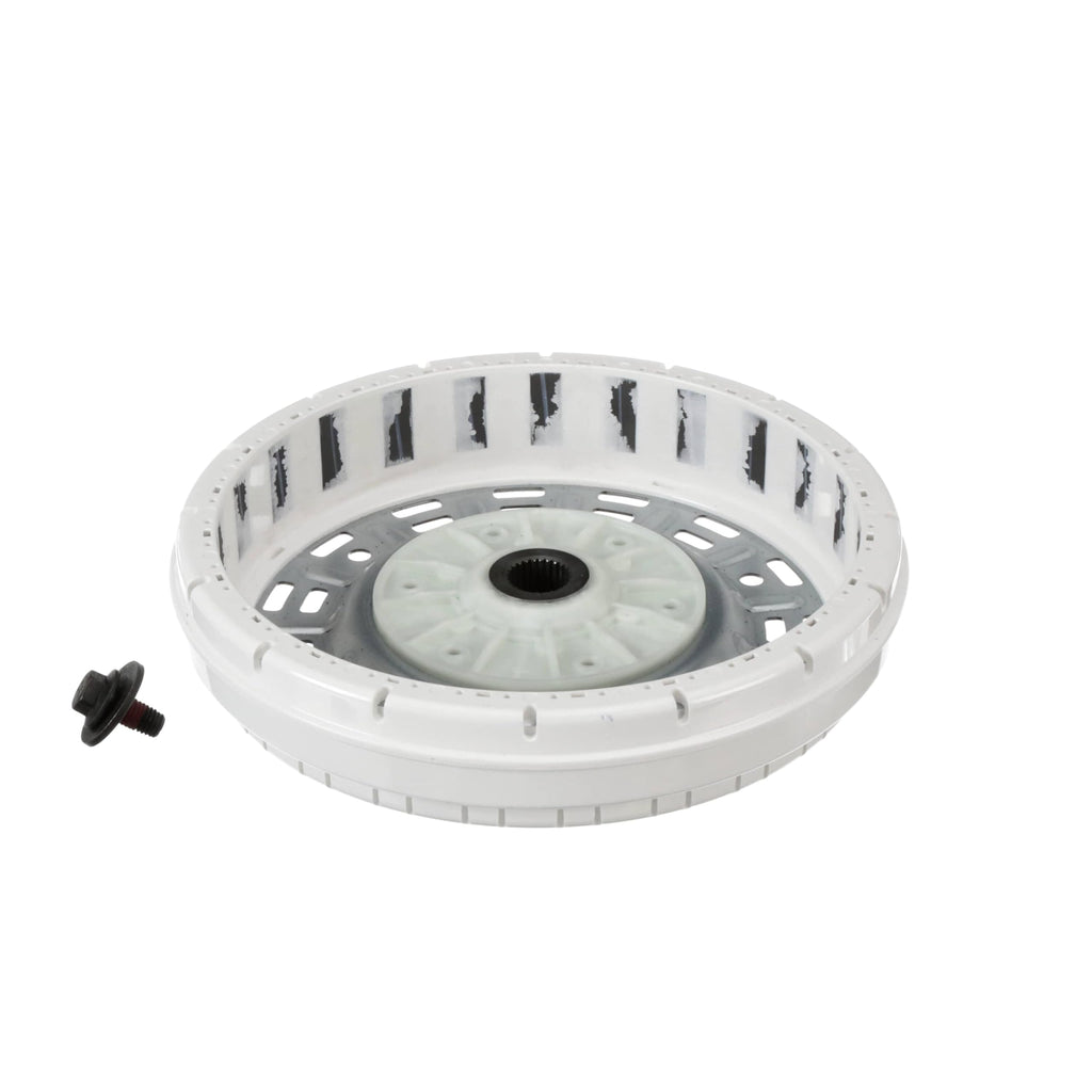 Motor Rotor Assembly For Front-Load Washer With Central Splined Hub And Perimeter Magnetic Segments, Compatible with Whirlpool Models W11314361, 7MWFC9822HC0, 7MWFC9822HC1