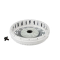 Motor Rotor Assembly For Front-Load Washer With Central Splined Hub And Perimeter Magnetic Segments, Compatible with Whirlpool Models W11314361, 7MWFC9822HC0, 7MWFC9822HC1