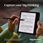 Kobo Libra Colour eReader (White with Stylus), 7” Glare-Free Colour E Ink Kaleido™ 3 Display, Dark Mode Option, Audiobooks, Waterproof