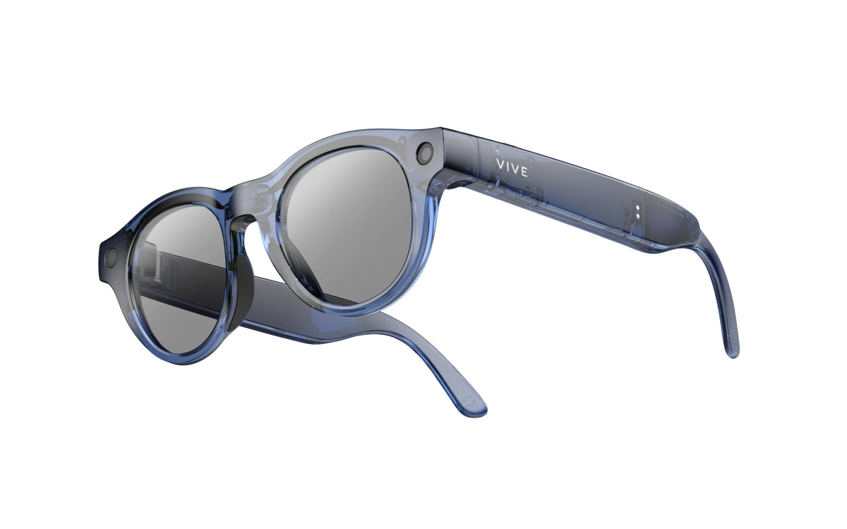 HTC Vive Eagle AI Glasses – Pantos Sunglasses, Charcoal Black