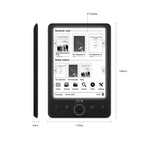 SPC Dickens Light2 6" eBook Reader, 8GB microSD, 2 Year Warranty