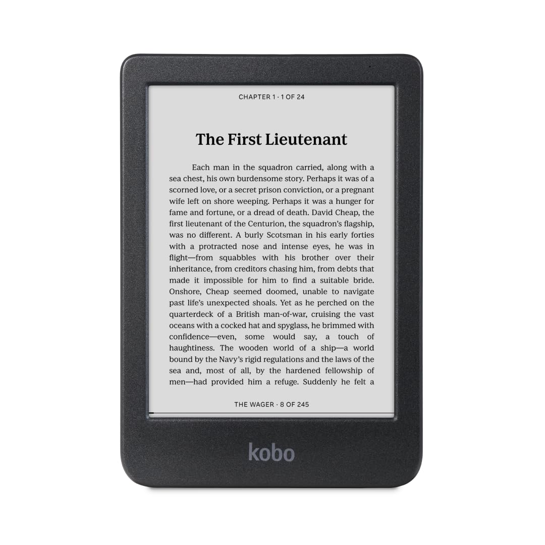 Kobo Clara BW eReader with Case & Black Remote Bundle
