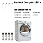 Washer Suspension Rod W11217817 Spring Damper,Compatible For Whirlpool