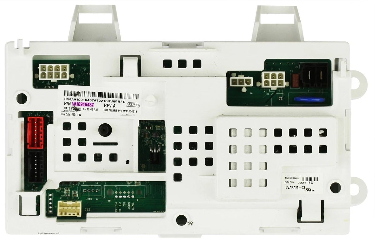 W10916437 for Kenmore Washer Control Board