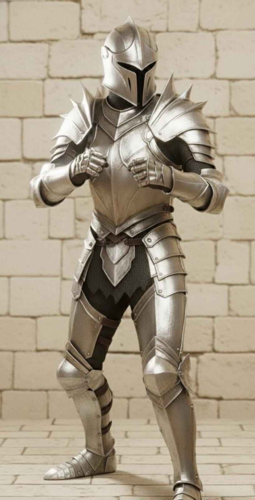 Medieval Knight Full Armor Suit for Men Wearable Steel Halloween Armour Costume for LARP, Cosplay Gothic Knight Armor for Display and Reenactment Gear
