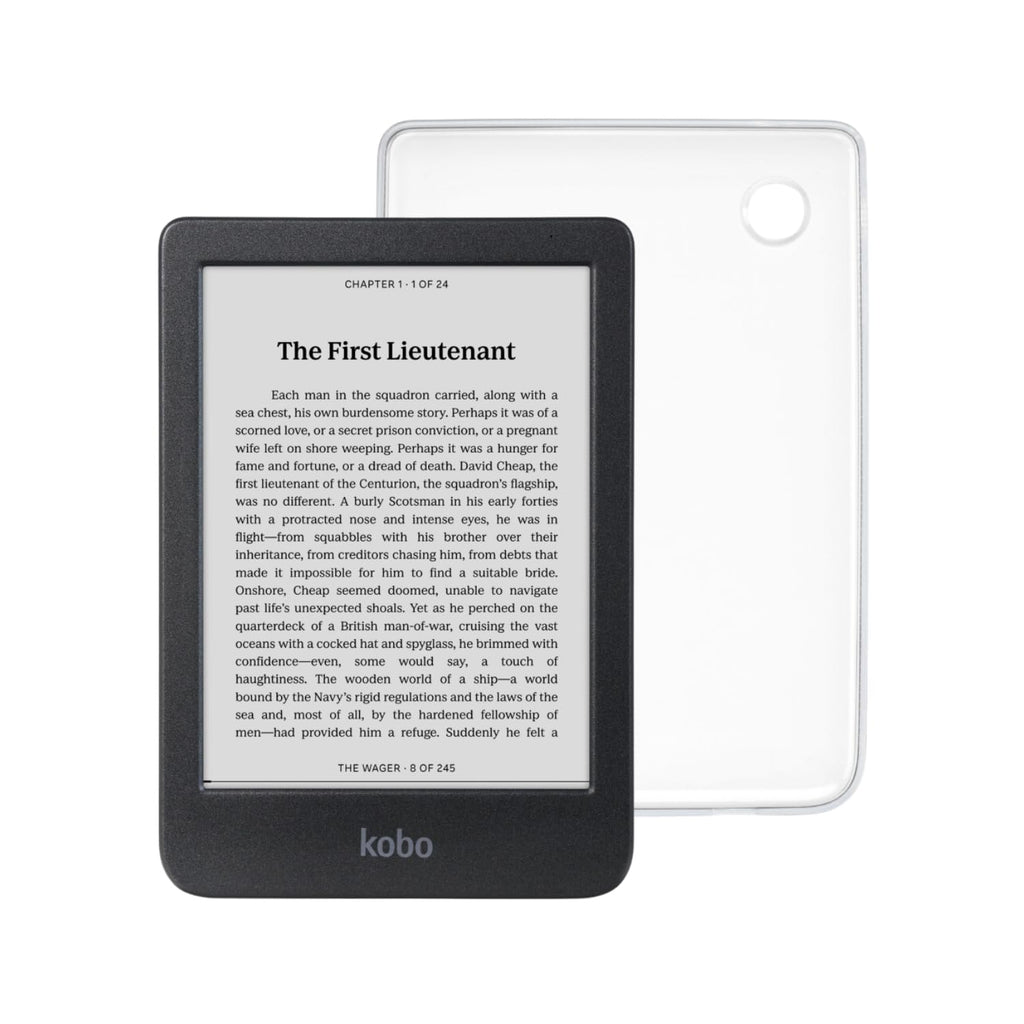 Kobo Clara BW eReader with Case Bundle (Candy Pink SleepCover, Case Bundle)
