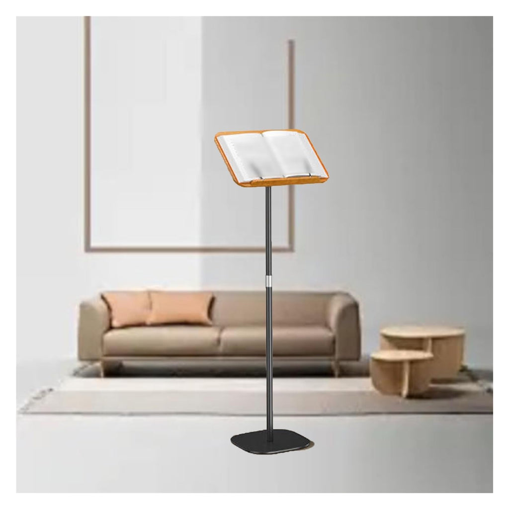 Adjustable 360° Reading Stand Versatile Support for Office & Kitchen Perfect for School Use 130cm Height Color1 Enhance Your Reading Experience!
