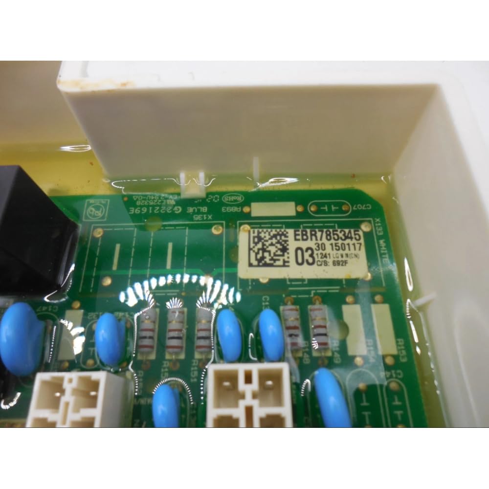 EBR78534503 Washer Control Board Compatible with LG WM3370HRA(00), WM3370HRA/00, WM3370HVA (00), WM3370HVA/00, WM3370HWA/00