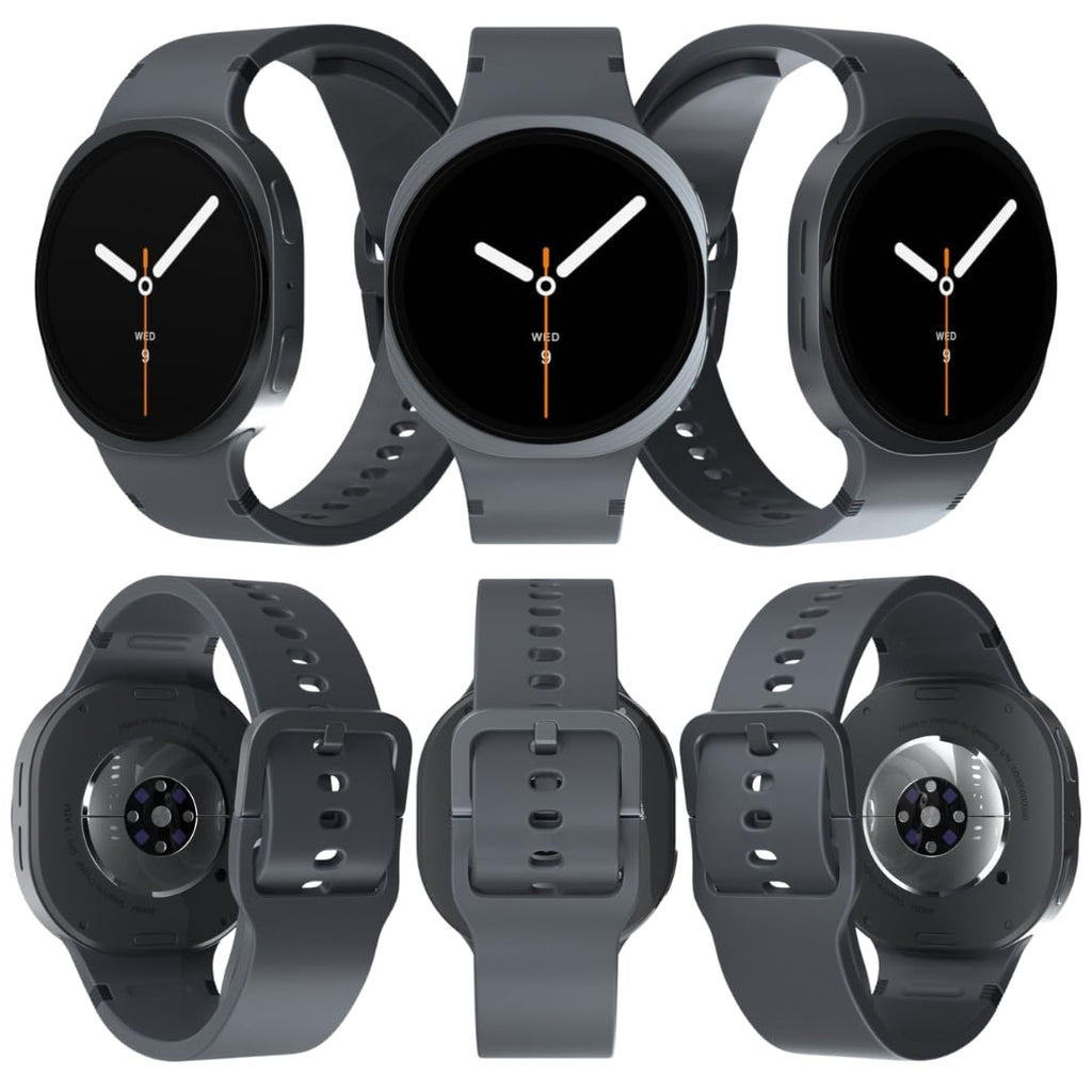 Samsung Galaxy Watch 8 | 40mm | AI Smartwatch w/ 1.34" AMOLED, Wear OS 6, Wi-Fi, Bluetooth, Heart Rate, GPS Fitness Tracker | IP68, MIL-STD-810H | International Model L320 | w/Fast Charger, Graphite