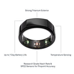 Oura Ring Gen3 Heritage - Black - Size 8