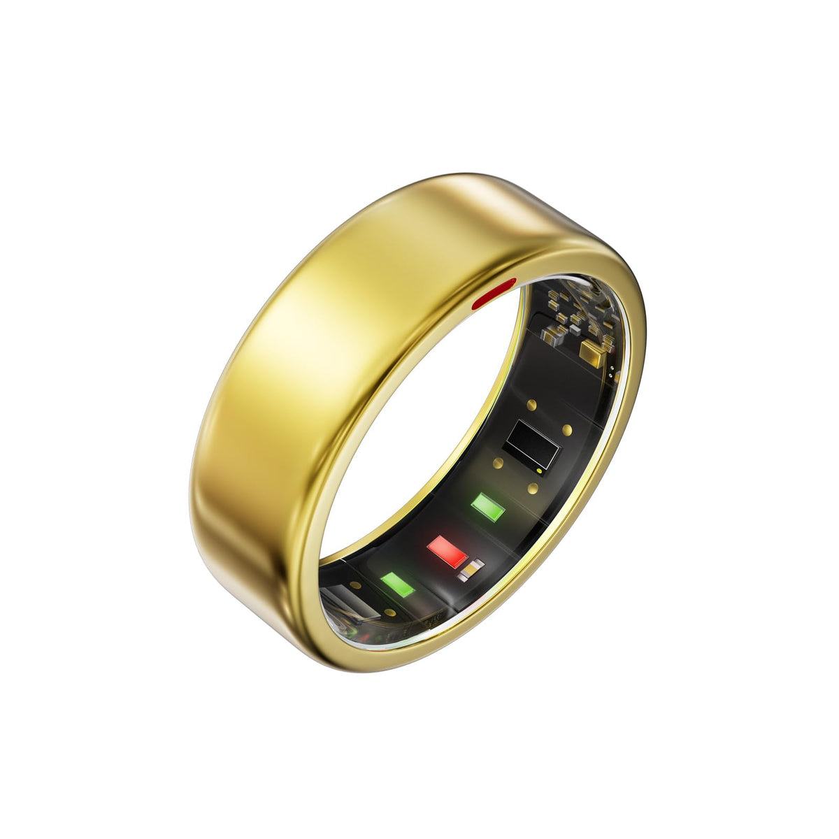 POBOVi Gen2 Titanium Smart Ring, Rosegold, Matte, Size 11